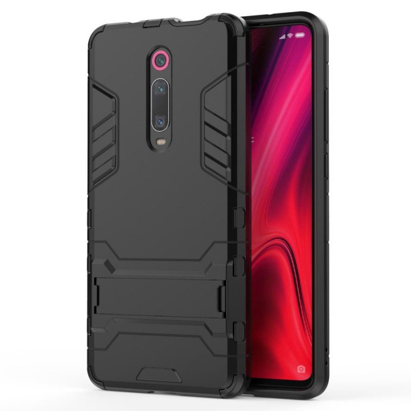 Hülle Xiaomi Mi 9T / Mi 9T Pro Schwarz Extrem Widerstandsfähige Zunge