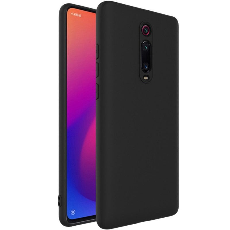 Hülle Xiaomi Mi 9T / Mi 9T Pro Schwarz Gefrostetes Imak