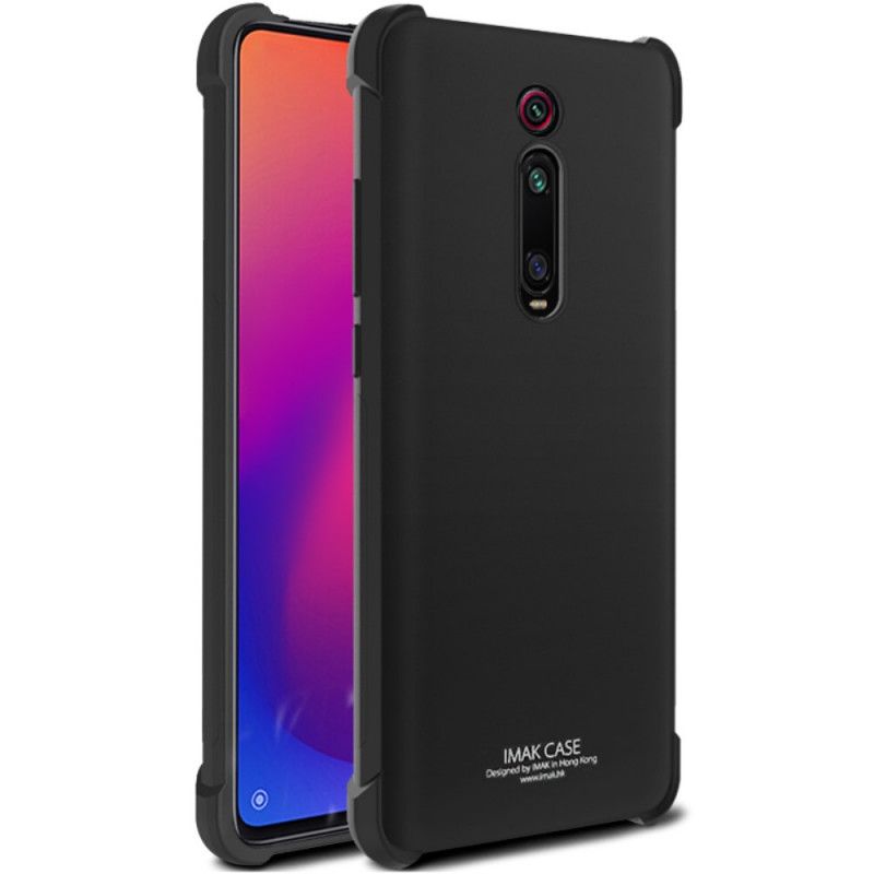 Hülle Xiaomi Mi 9T / Mi 9T Pro Schwarz Mit Imak-Film