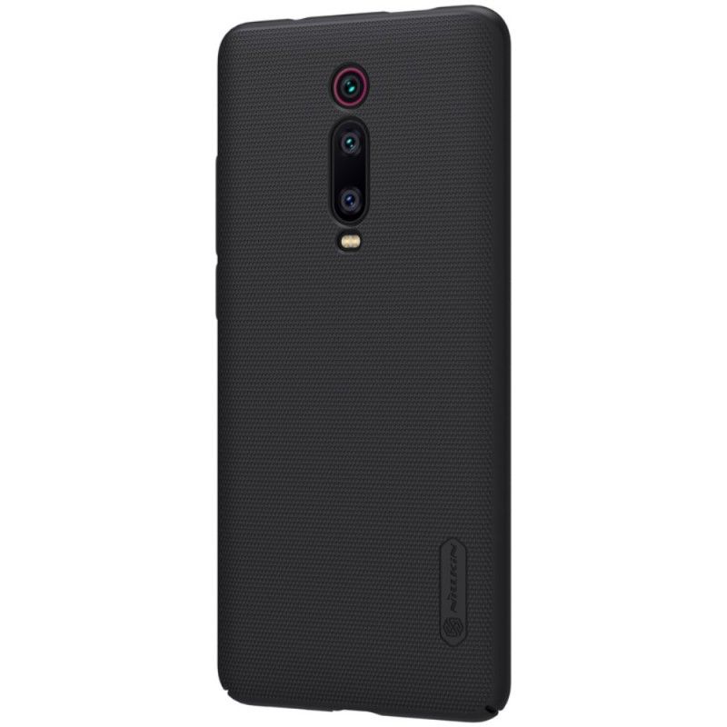 Hülle Xiaomi Mi 9T / Mi 9T Pro Schwarz Starrer Gefrosteter Nillkin