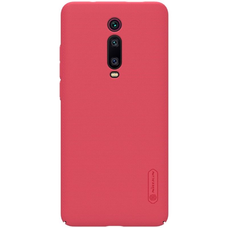 Hülle Xiaomi Mi 9T / Mi 9T Pro Schwarz Starrer Gefrosteter Nillkin