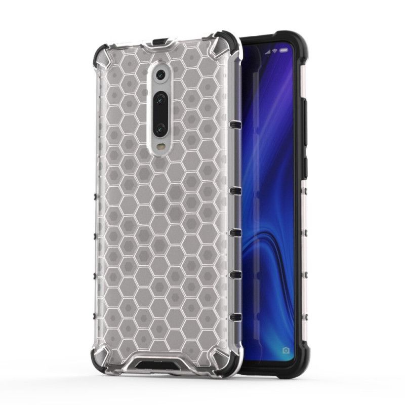 Hülle Xiaomi Mi 9T / Mi 9T Pro Schwarz Wabenstil