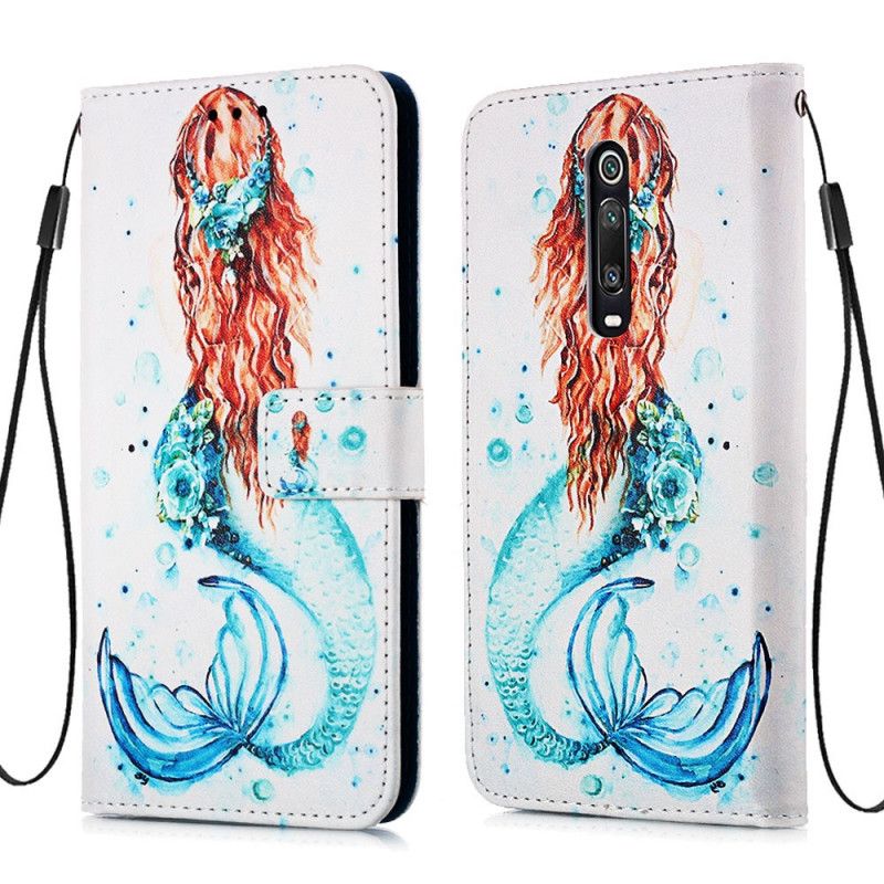 Lederhüllen Für Xiaomi Mi 9T / Mi 9T Pro Gedanken Über Tanga-Meerjungfrauen