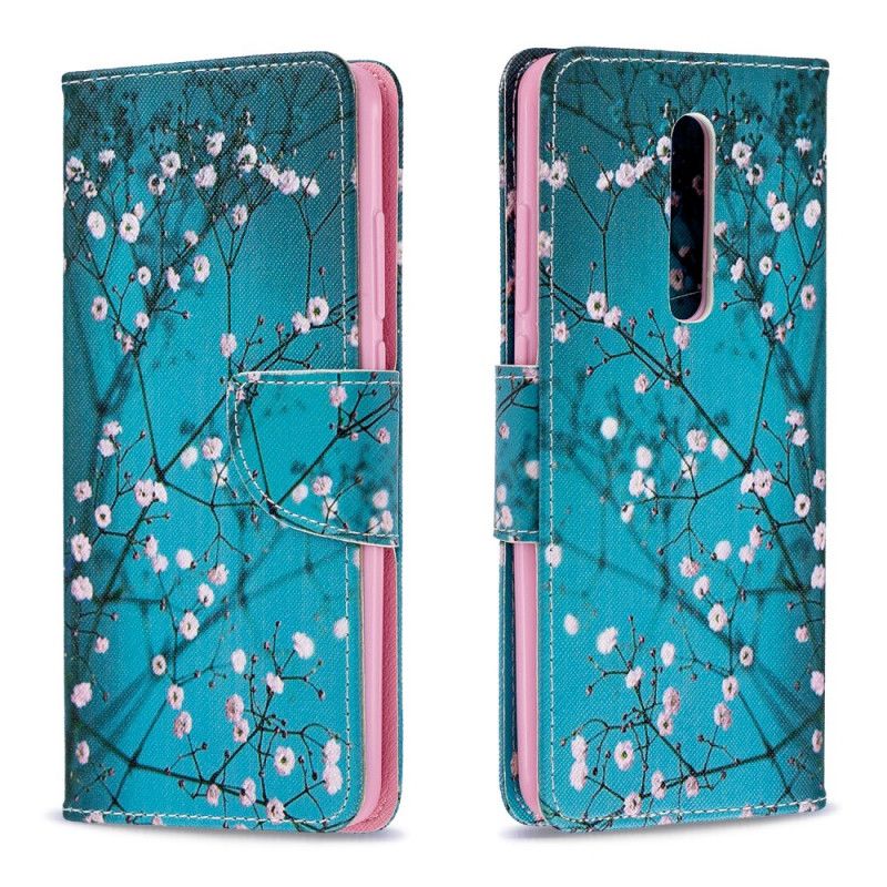 Lederhüllen Xiaomi Mi 9T / Mi 9T Pro Blühender Baum