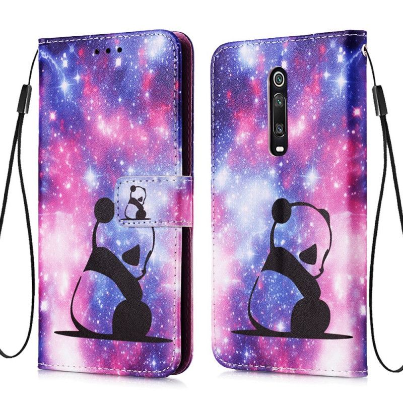 Lederhüllen Xiaomi Mi 9T / Mi 9T Pro Galaxienpanda