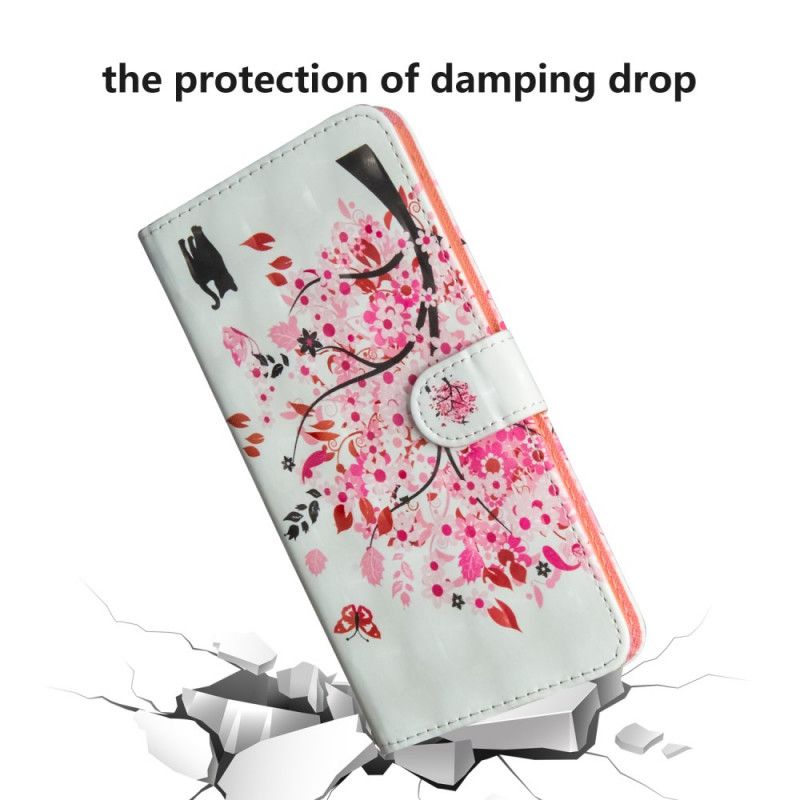 Lederhüllen Xiaomi Mi 9T / Mi 9T Pro Rosa Baum