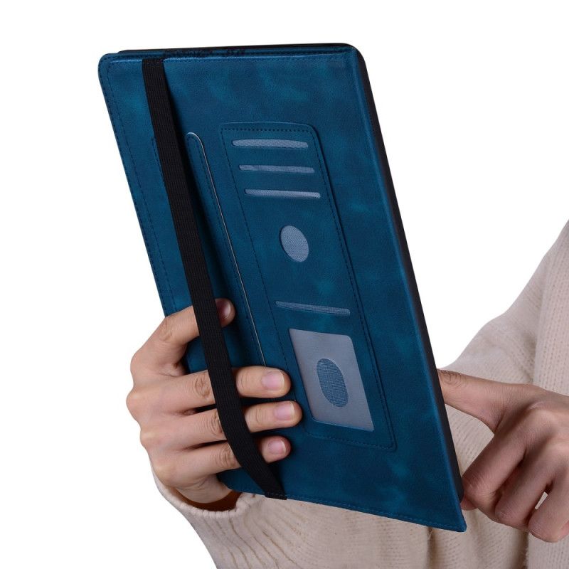 Case Für Samsung Galaxy Tab S10 Plus Herzen In Wildlederoptik