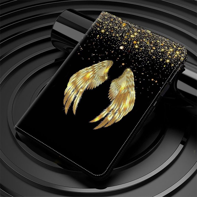 Case Samsung Galaxy Tab S10 Plus Goldene Flügel