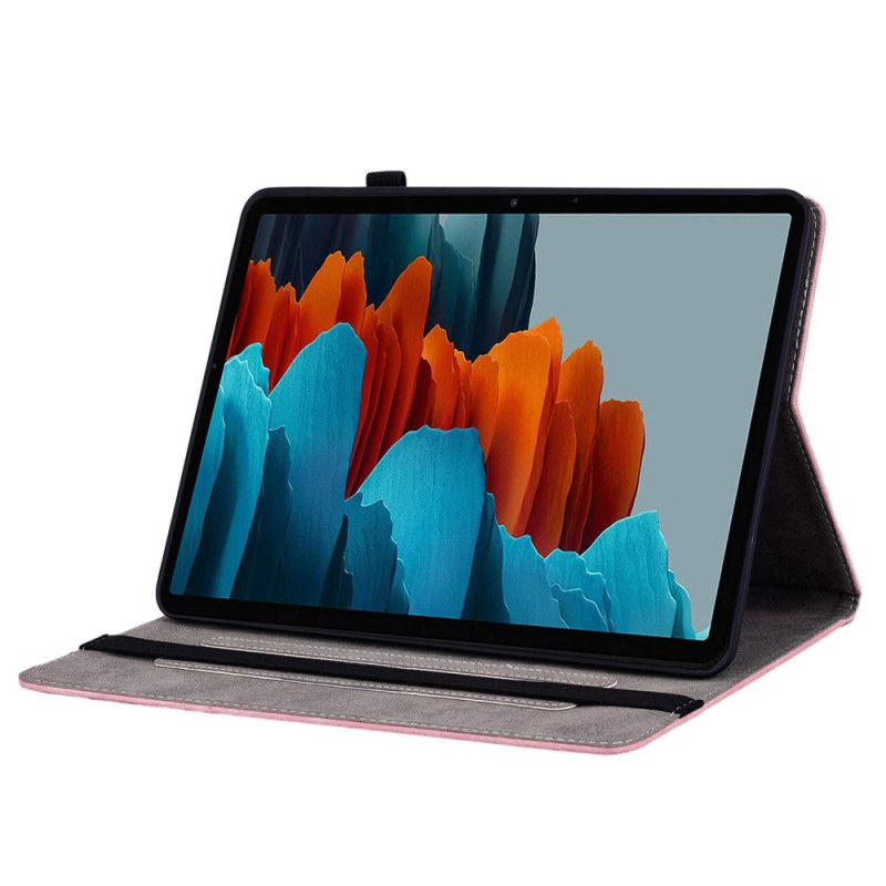 Case Samsung Galaxy Tab S10 Plus Schmetterlinge Und Rosen