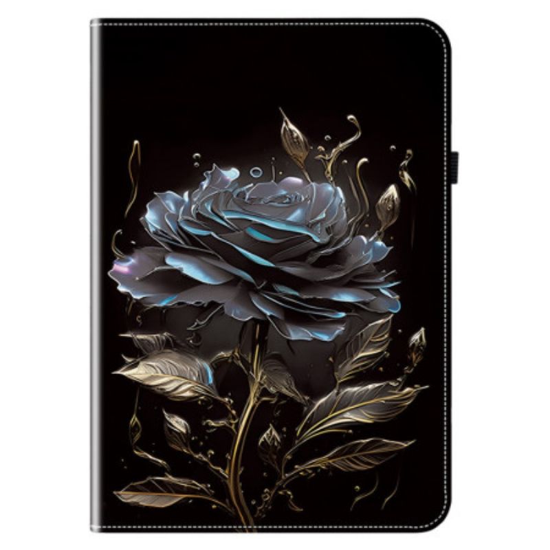 Case Samsung Galaxy Tab S10 Plus Schwarze Rose