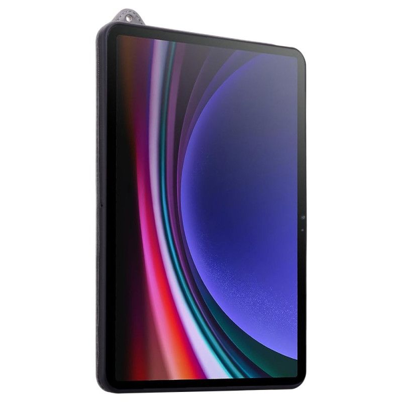 Hülle Samsung Galaxy Tab S10 Plus Handyhülle Stifthalter Und Gurt In Lederoptik