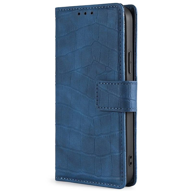 Flip Case Für OnePlus 10T 5G Krokodil