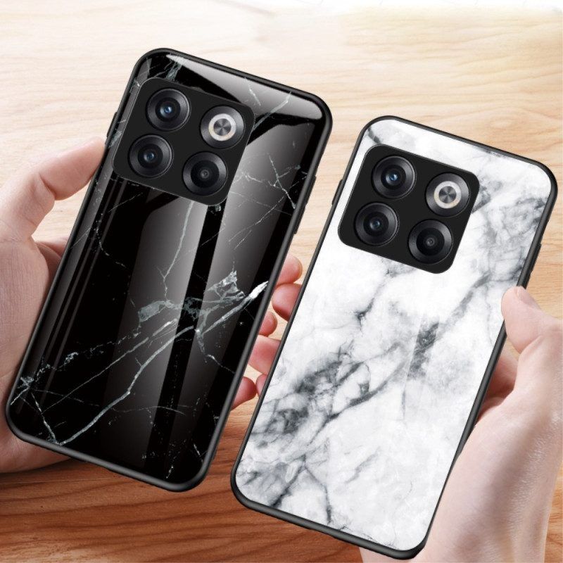 Handyhülle Für OnePlus 10T 5G Marmor-gehärtetes Glas