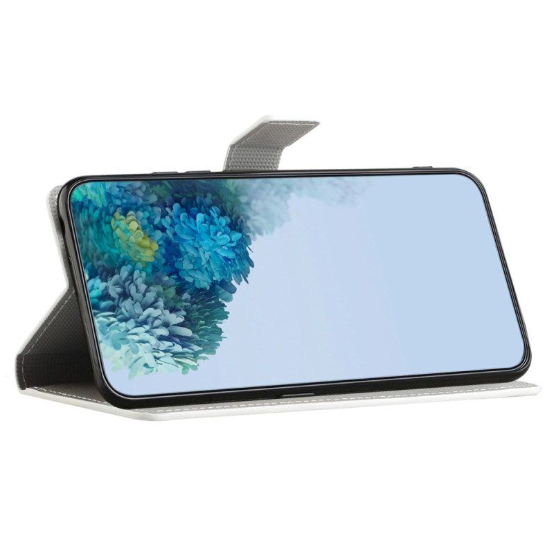 Lederhüllen Für OnePlus 10T 5G Blauer Schmetterling