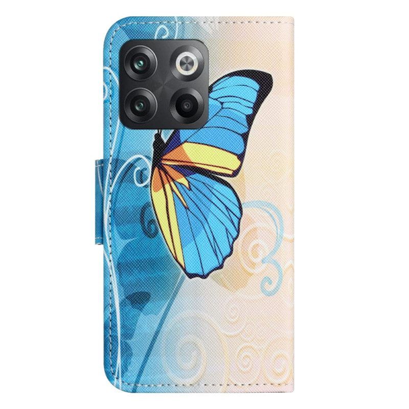 Lederhüllen Für OnePlus 10T 5G Wunderschöne Schmetterlinge