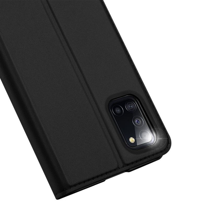 Flip Case Samsung Galaxy A31 Schwarz Pro-Dux-Ducis-Haut