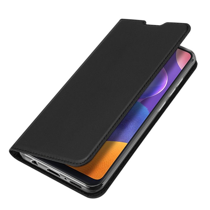 Flip Case Samsung Galaxy A31 Schwarz Pro-Dux-Ducis-Haut