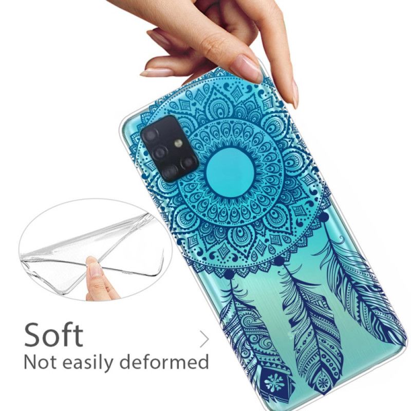 Hülle Samsung Galaxy A31 Einzigartiges Blumenmandala