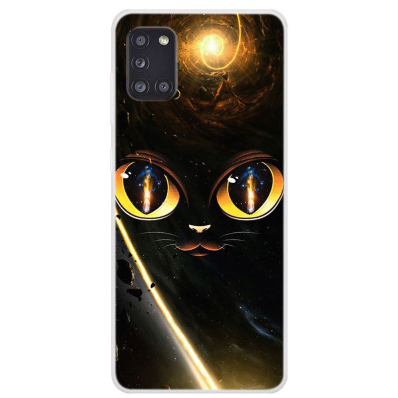 Hülle Samsung Galaxy A31 Galaxienkatze