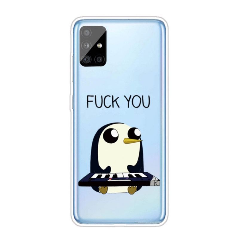 Hülle Samsung Galaxy A31 Pinguin Fick Dich