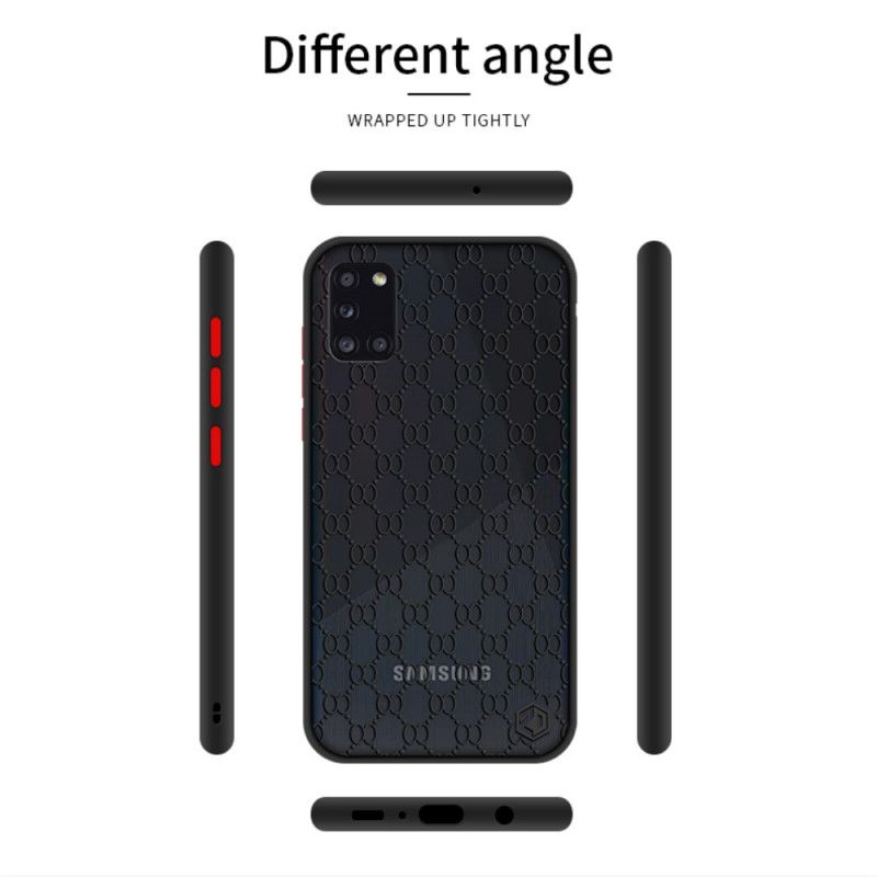 Hülle Samsung Galaxy A31 Schwarz Pinwuyo Der Pine Dun Serie Ii