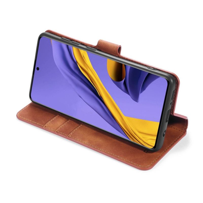 Lederhüllen Samsung Galaxy A31 Schwarz Handyhülle Retro Dg.Ming