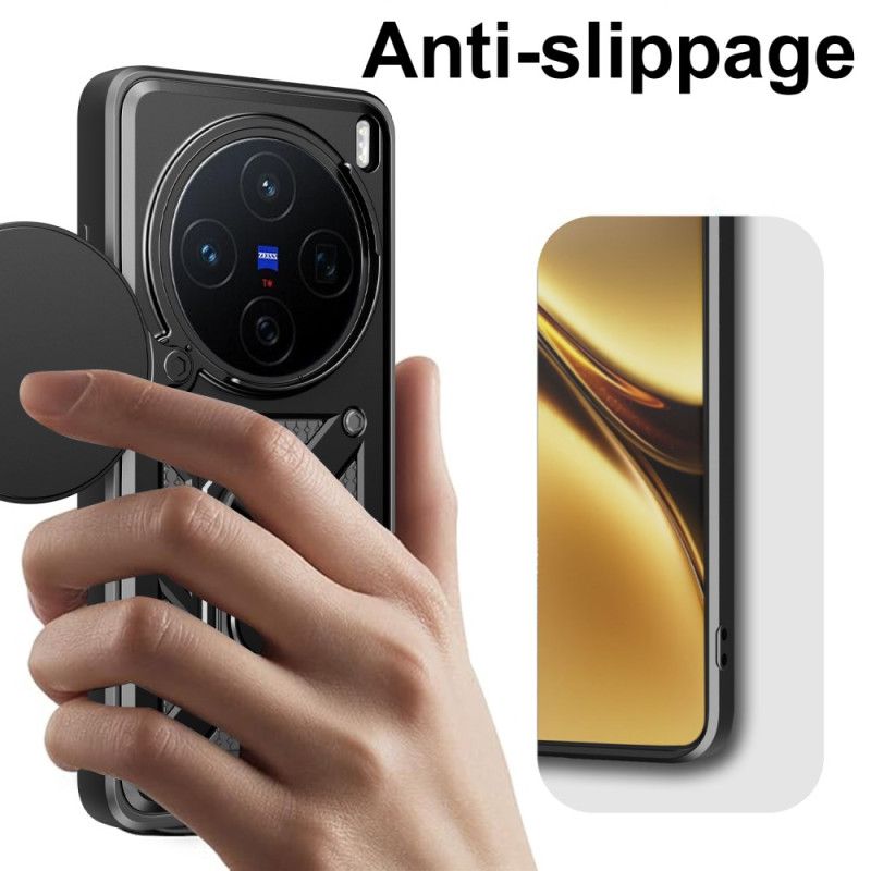 Hülle Vivo X200 Schiebe-kameraabdeckung Und Ständer