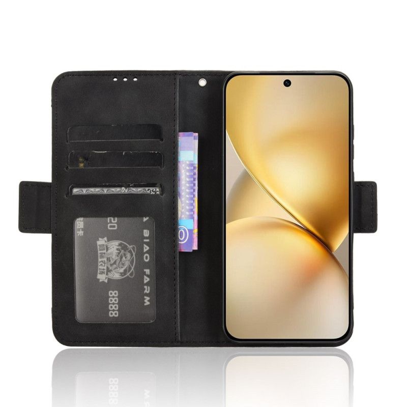 Lederhüllen Vivo X200 Handyhülle Mehrere Kartenfächer