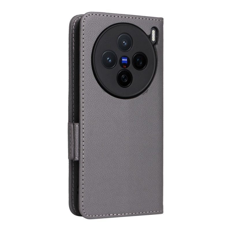 Lederhüllen Vivo X200 Kunstleder Mit Tragegurt