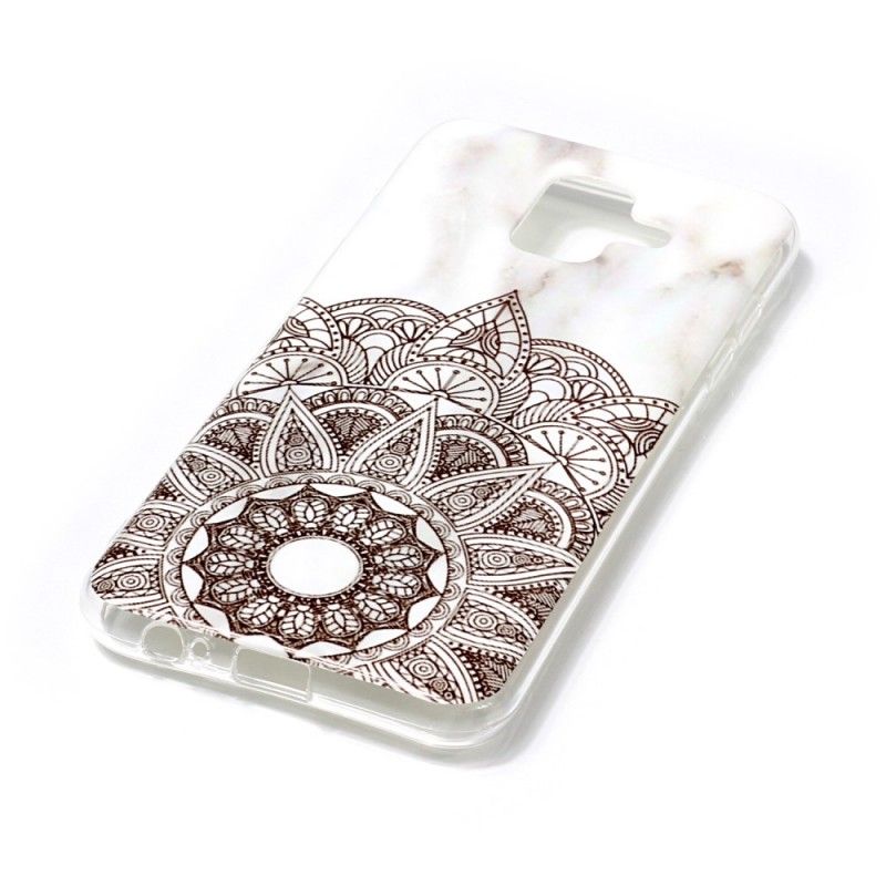 Hülle Samsung Galaxy A6 Marmoriertes Mandala