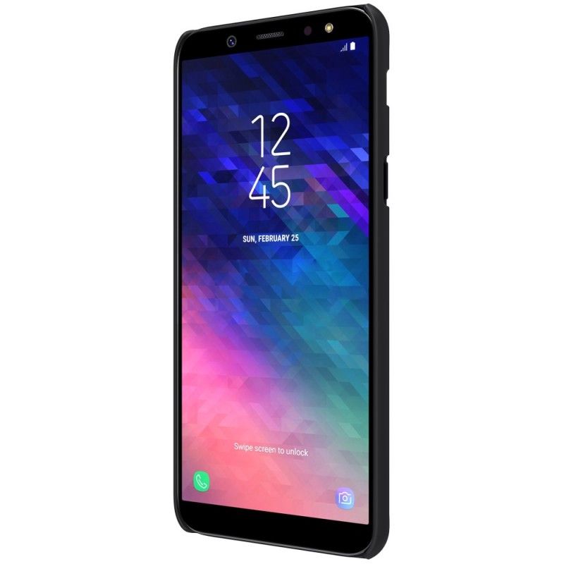 Hülle Samsung Galaxy A6 Weiß Starrer Gefrosteter Nillkin