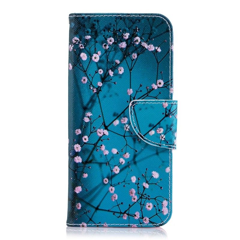 Lederhüllen Samsung Galaxy A6 Blühender Baum