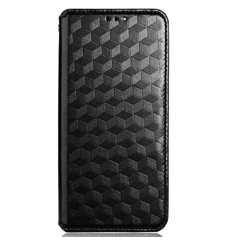 Schutzhülle Für Oppo Find X3 Pro Flip Case Diamant-ledereffekt