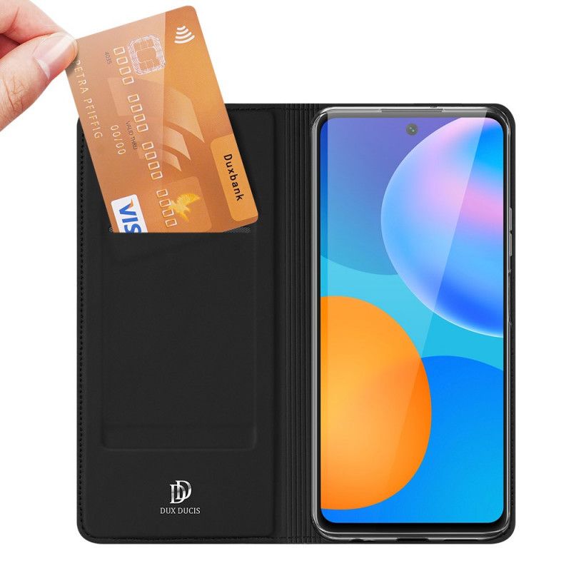 Flip Case Für Huawei P Smart 2021 Schwarz Pro-Dux-Ducis-Haut