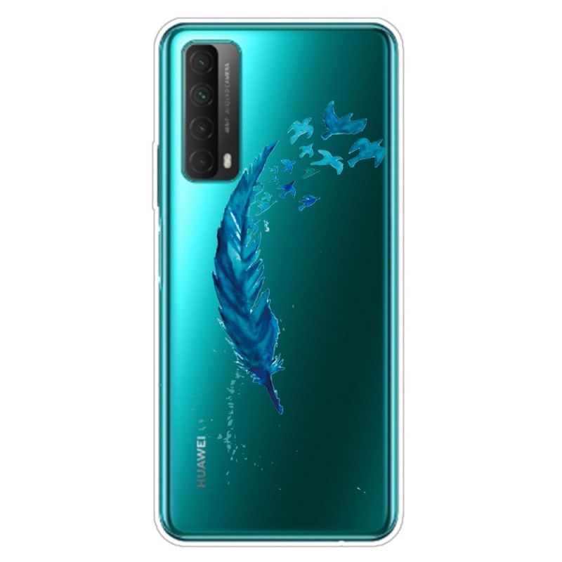 Hülle Huawei P Smart 2021 Handyhülle Schöne Feder