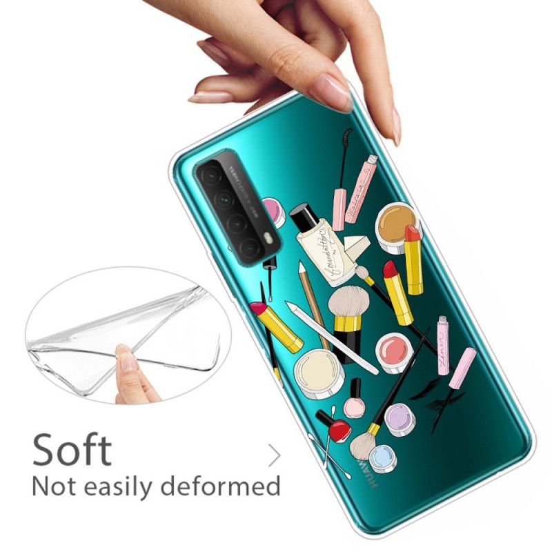 Hülle Huawei P Smart 2021 Handyhülle Top Make-Up