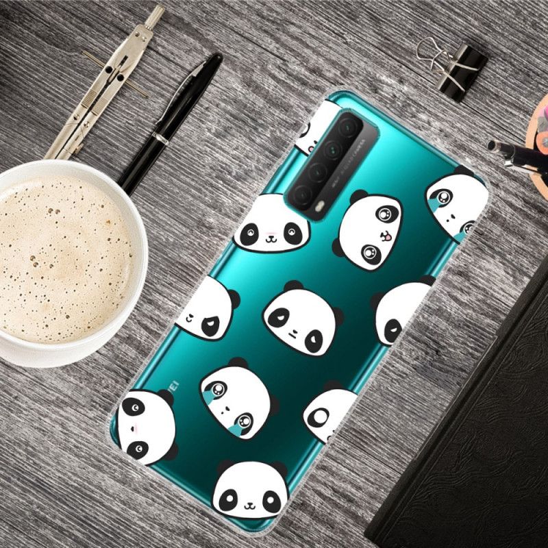 Hülle Huawei P Smart 2021 Sentimentale Pandas