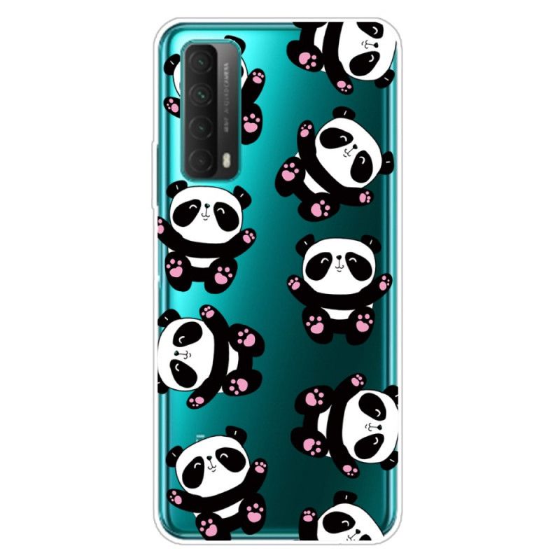 Hülle Huawei P Smart 2021 Transparente Pandas Haben Spaß