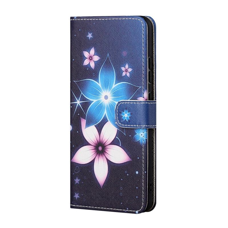 Lederhüllen Huawei P Smart 2021 Mondblumen Mit Tanga