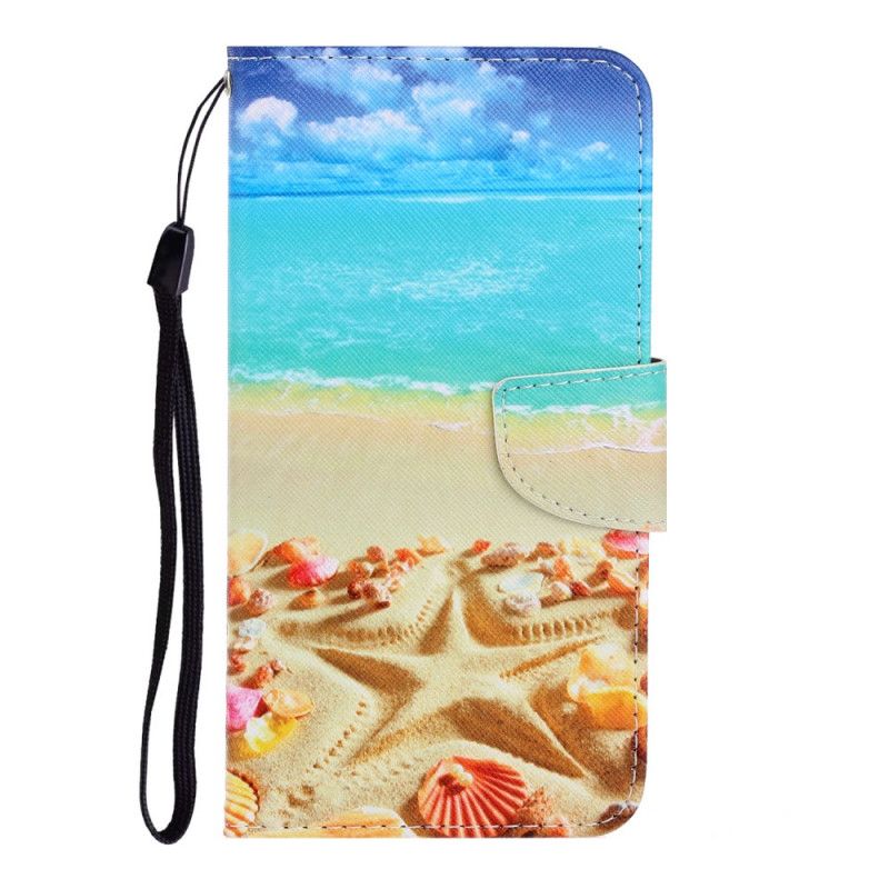 Lederhüllen Huawei P Smart 2021 Strap Beach