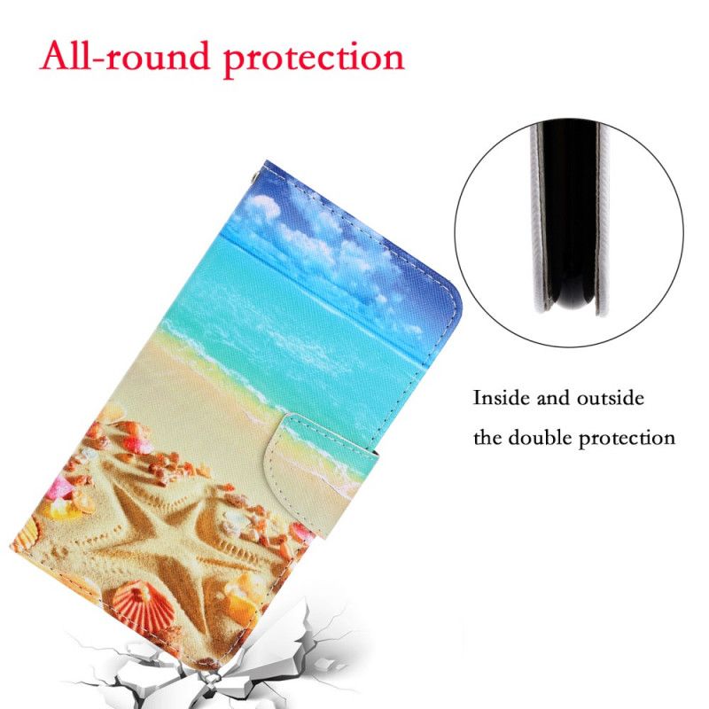 Lederhüllen Huawei P Smart 2021 Strap Beach