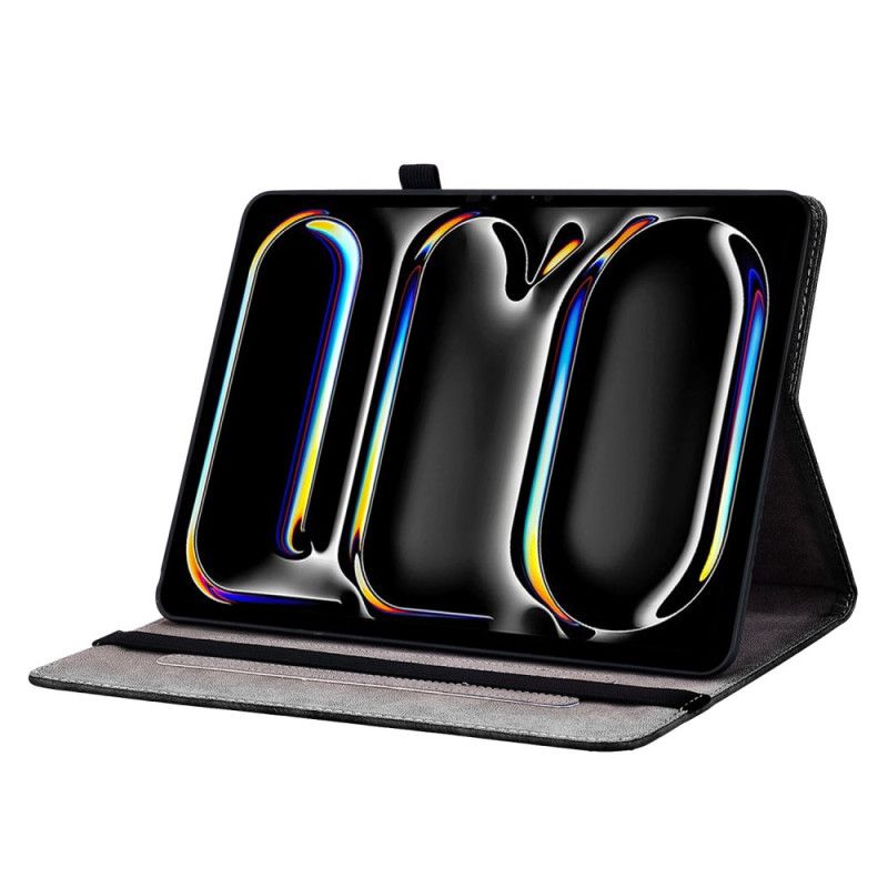 Case iPad Pro 13 (2025) Rosa Schmetterlinge