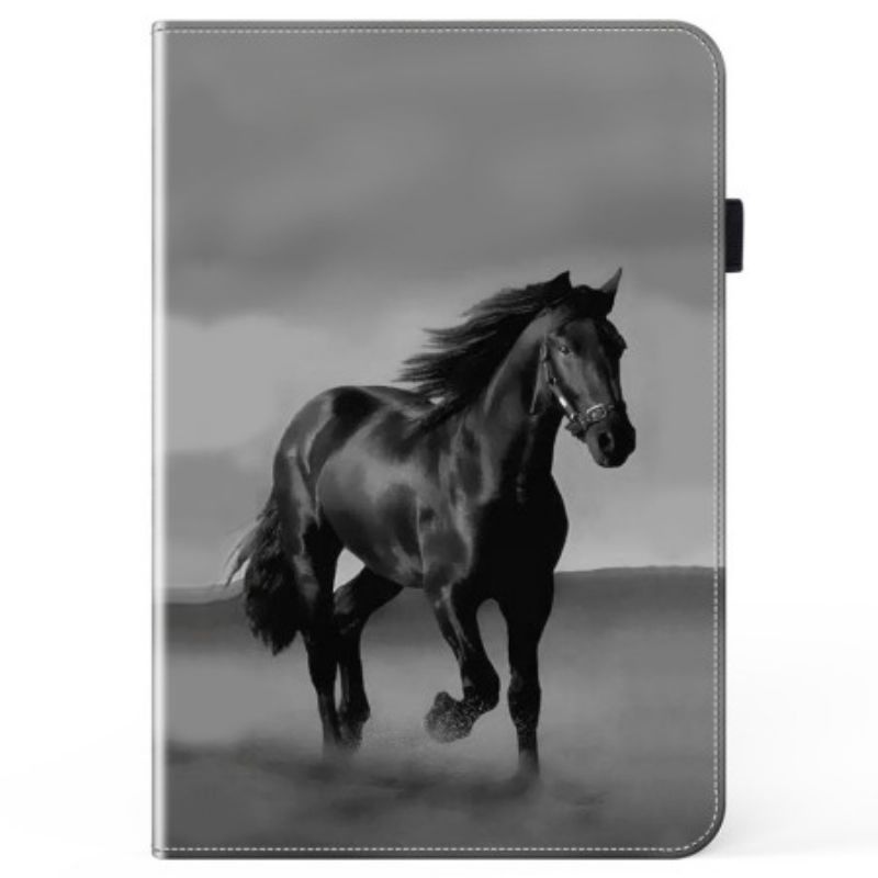 Case iPad Pro 13 (2025) Schwarzes Pferd