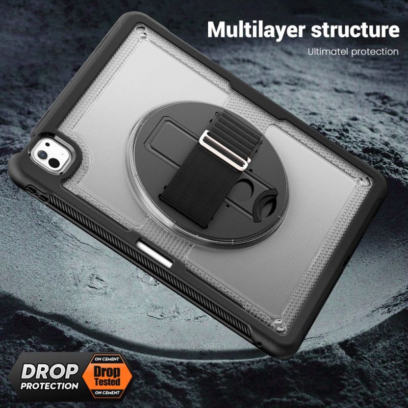 Hülle Für iPad Pro 13 (2025) Drehbarer Ständer Und Wärmeableitung