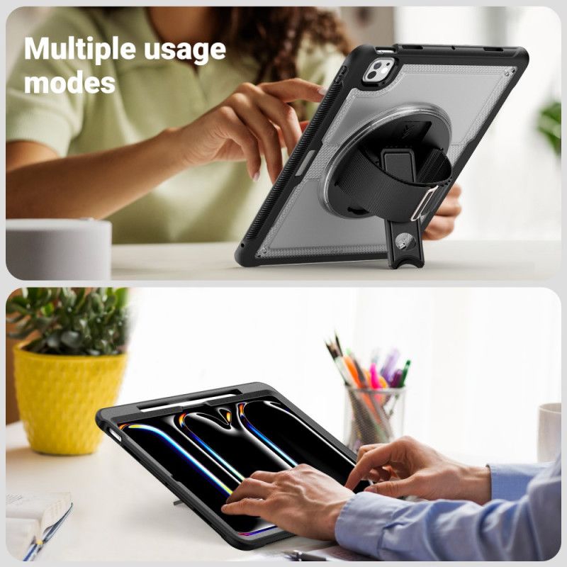 Hülle Für iPad Pro 13 (2025) Drehbarer Ständer Und Wärmeableitung