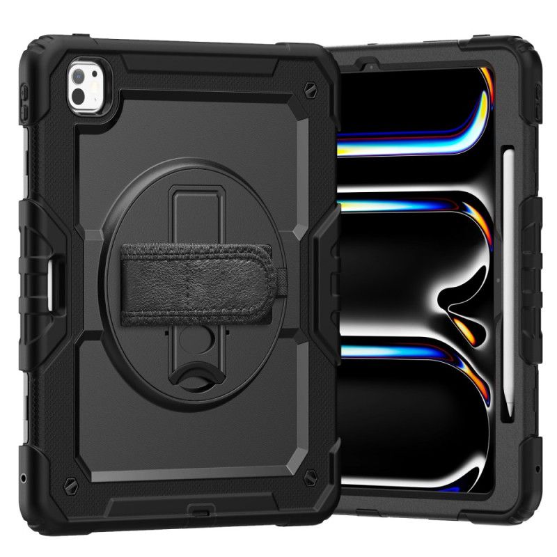Hülle Für iPad Pro 13 (2025) Robust Mit Displayschutzfolie Und Schultergurt