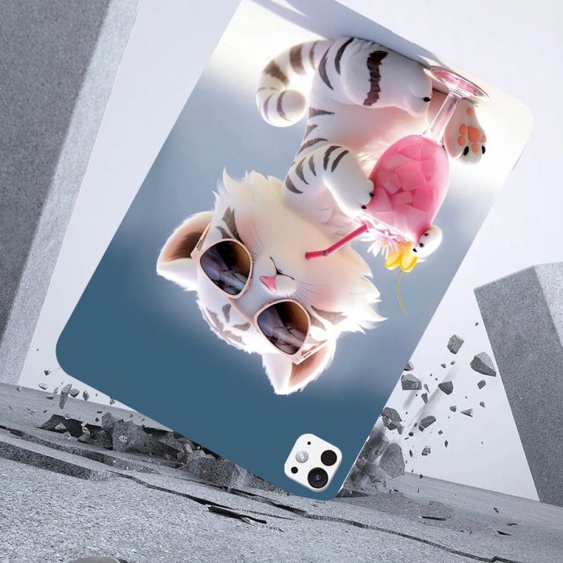 Hülle iPad Pro 13 (2025) Cartoon-tiger