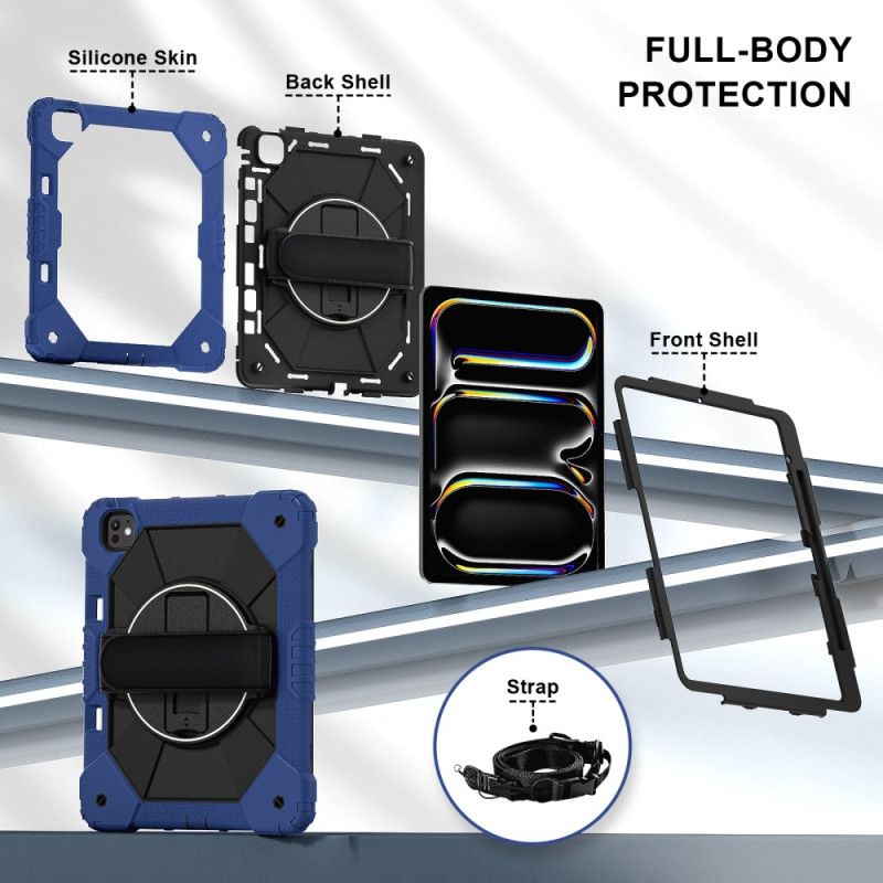 Hülle iPad Pro 13 (2025) Handschlaufe Und Schultergurt