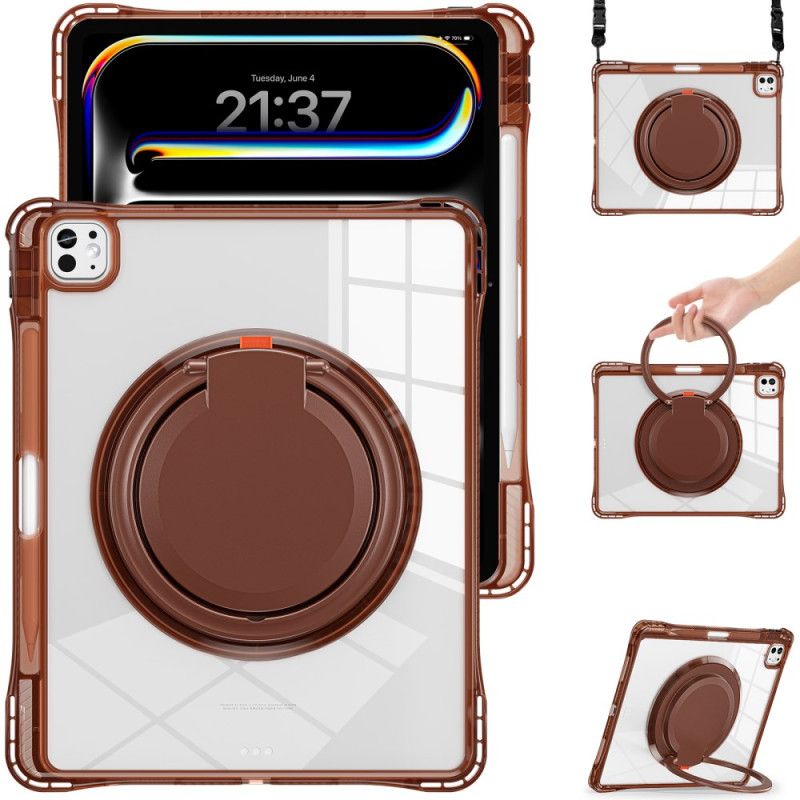 Hülle iPad Pro 13 (2025) Verstellbarer Ständer Und Schultergurt