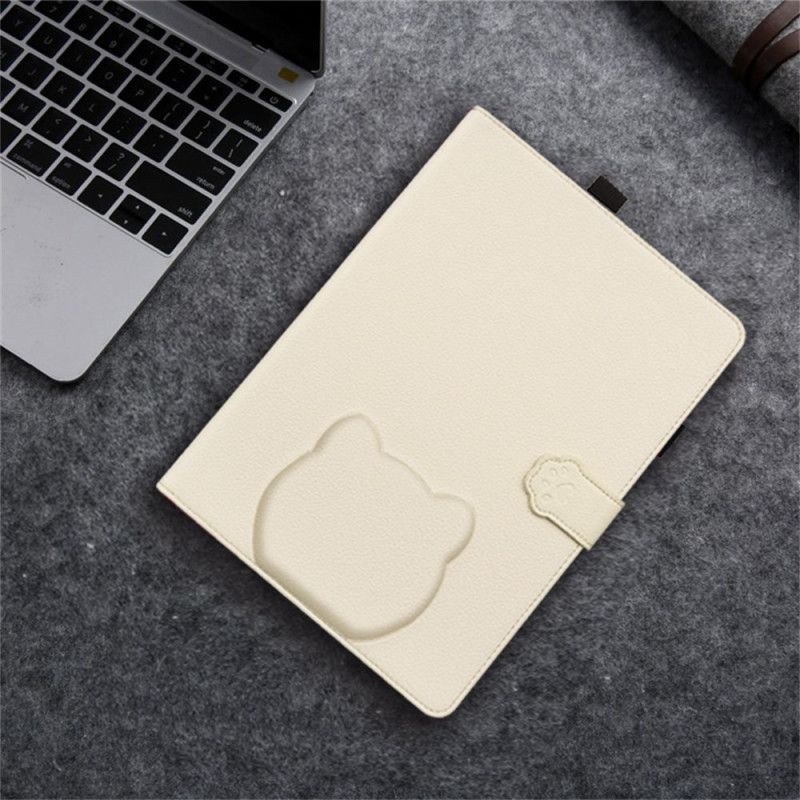 Lederhüllen Für iPad Pro 13 (2025) Katzenkopf